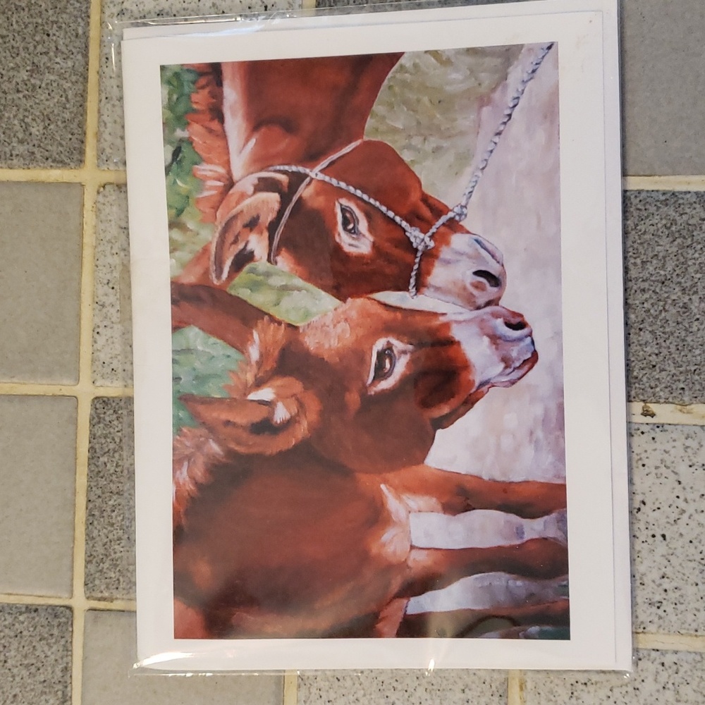 1 printed greeting card by Linda Campbell